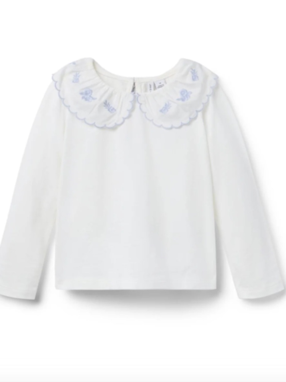 Embroidered Collar Top (Size: 18-24M)